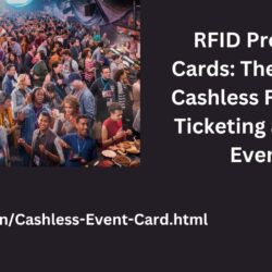 RFID Prepaid Cards: The Key to Cashless F&B and Ticketing at Your Event
