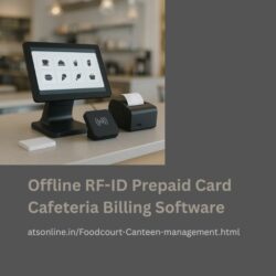 Reliable Offline Cafeteria Billing Software | RFID Card POS