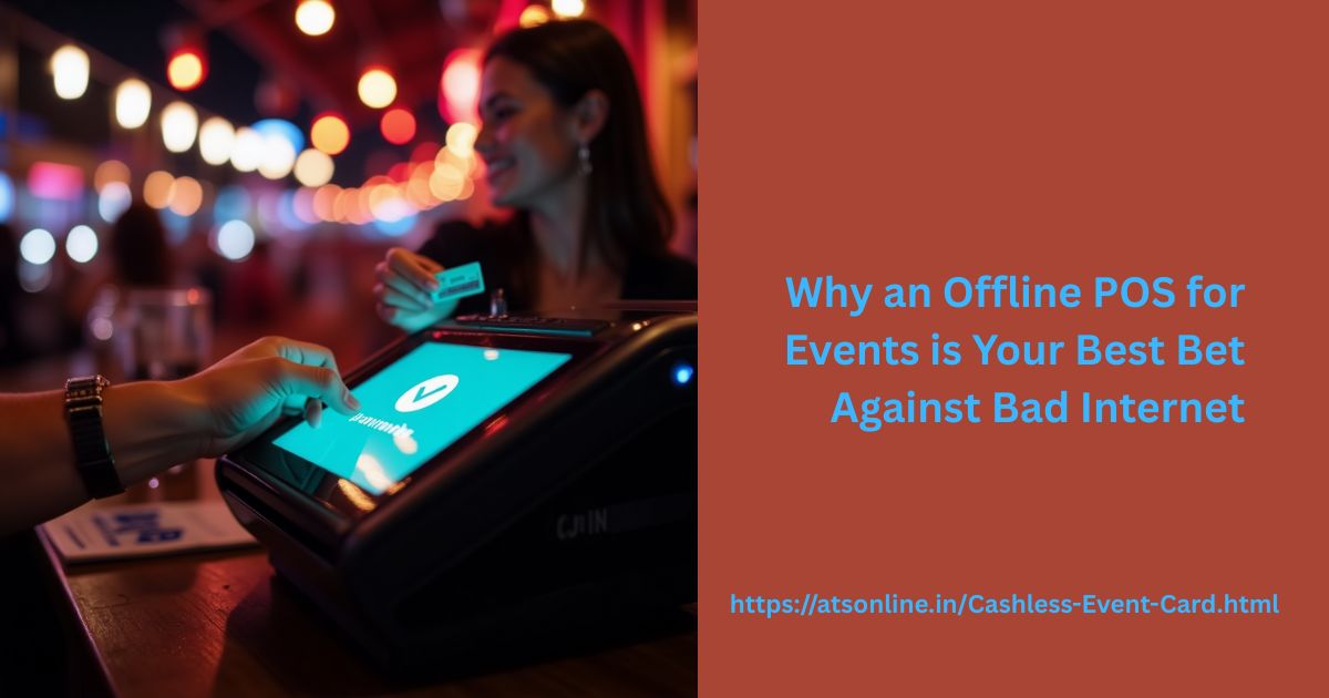 You are currently viewing Why an Offline POS for Events is Your Best Bet Against Bad Internet