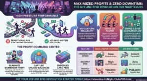 Nightclub POS System: 100% Offline RFID Card