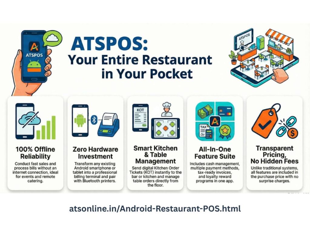 The Complete Android Restaurant POS Software for Your Business