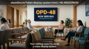 Wireless Token Display System: Show Order Numbers on Any TV — No LED Board Needed | Labhak