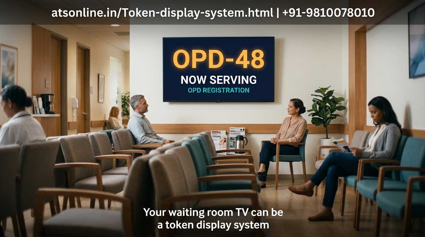 You are currently viewing Wireless Token Display System: Show Order Numbers on Any TV — No LED Board Needed
