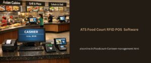 food court RFID billing software dashboard India ATS POS