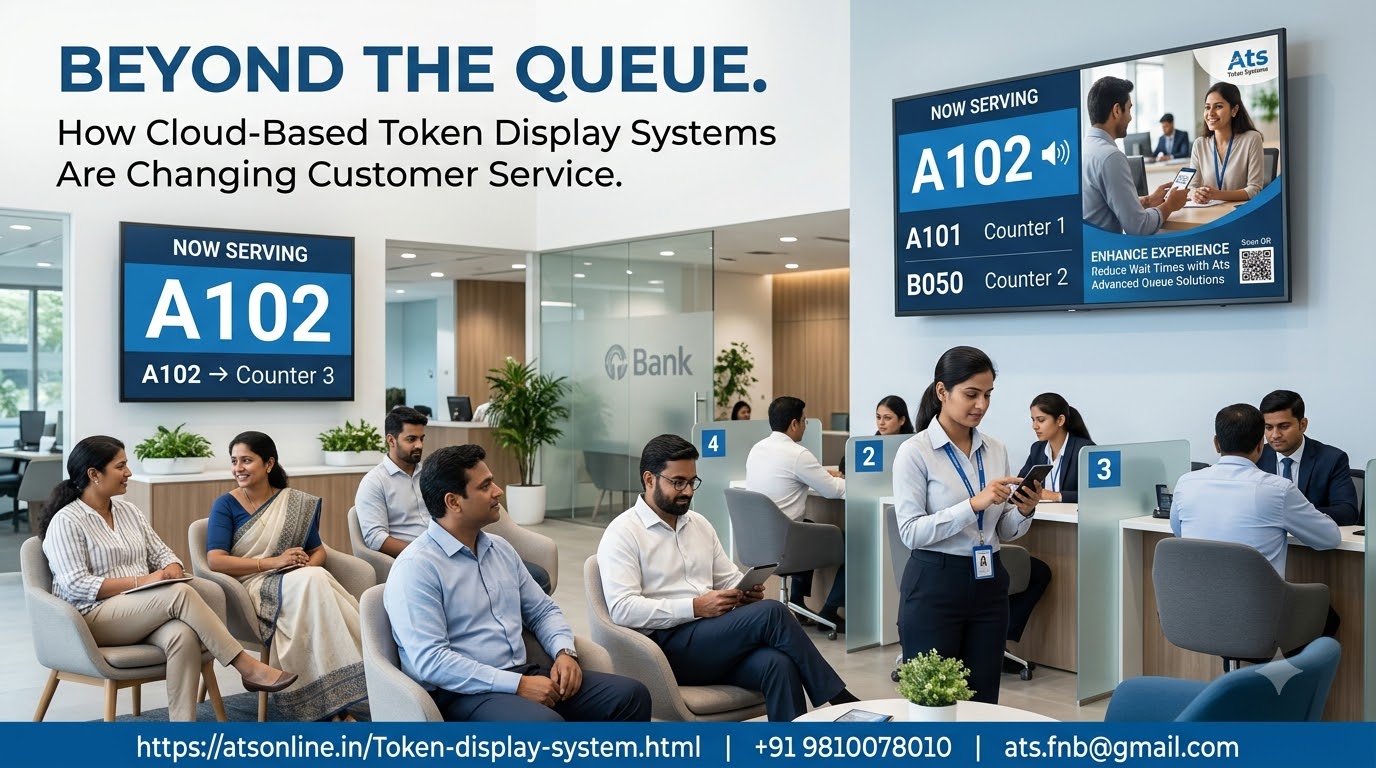 You are currently viewing Token Display System | Cloud-Based Wireless Queue Management | ATS