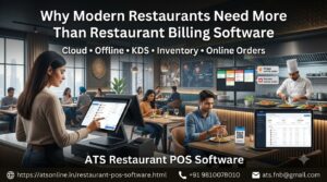 Restaurant POS Software: Billing, KOT & Inventory