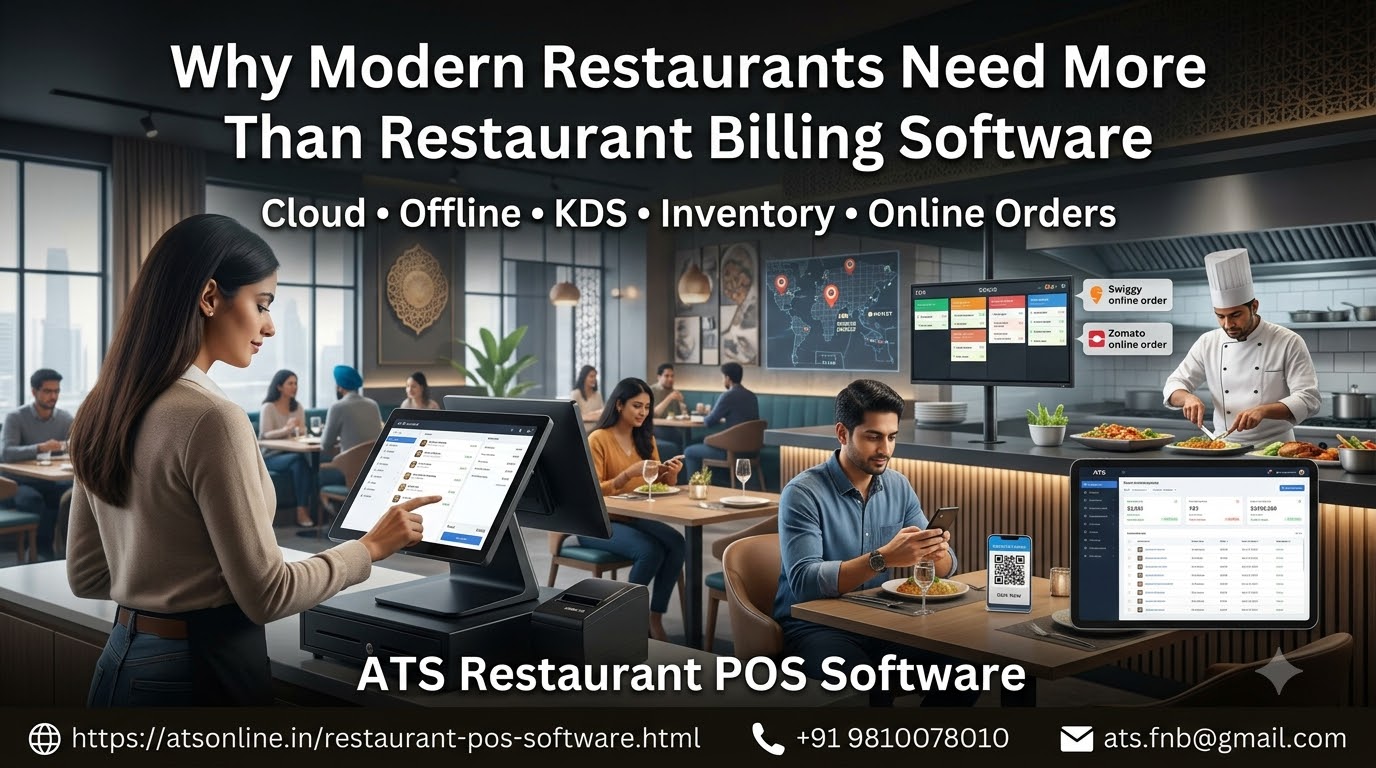 You are currently viewing Restaurant POS Software: The Complete Guide to Billing, Kitchen Management, Inventory and Online Orders
