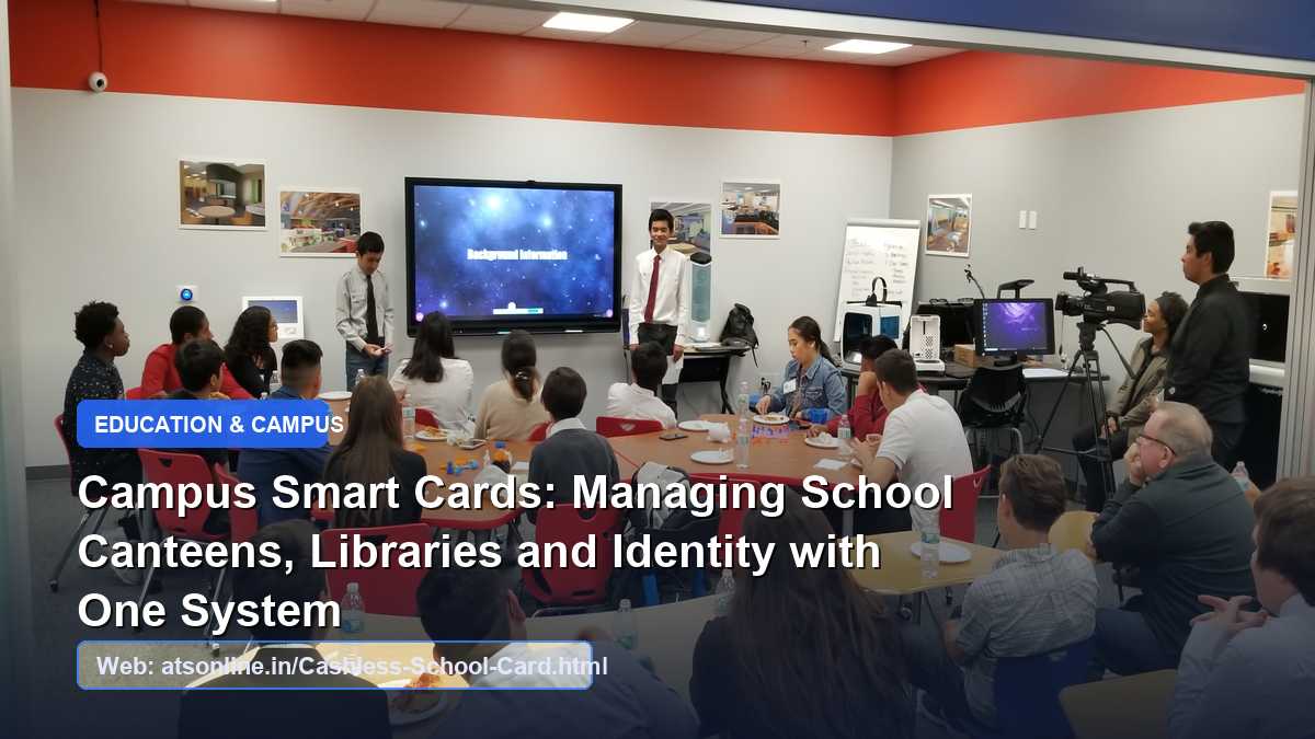 Read more about the article Campus Smart Cards: Managing School Canteens, Libraries and Identity with One System