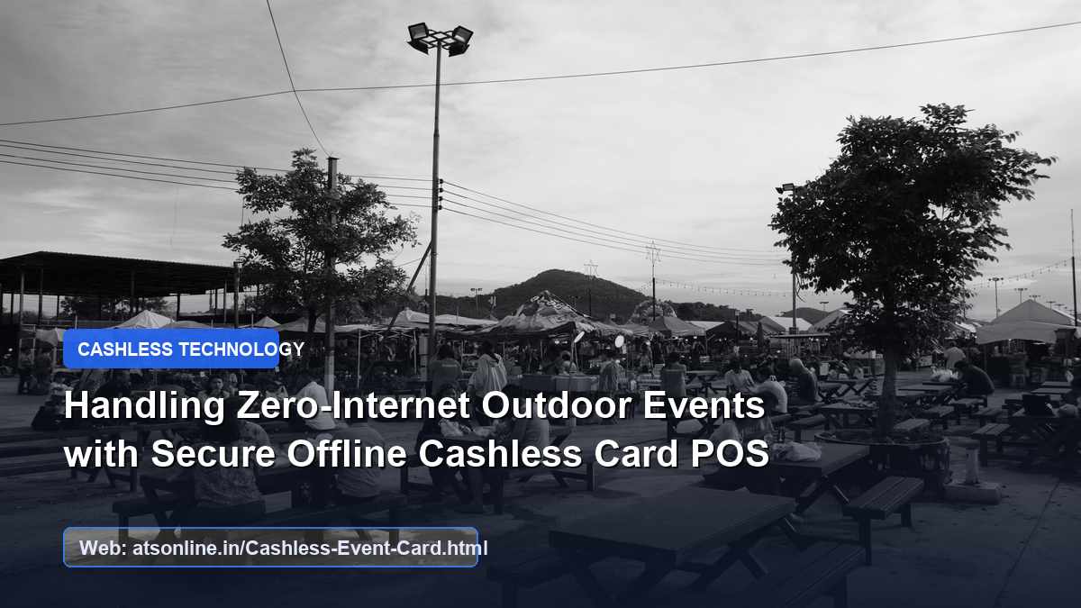 Read more about the article Handling Zero-Internet Outdoor Events with Secure Offline Cashless Card POS