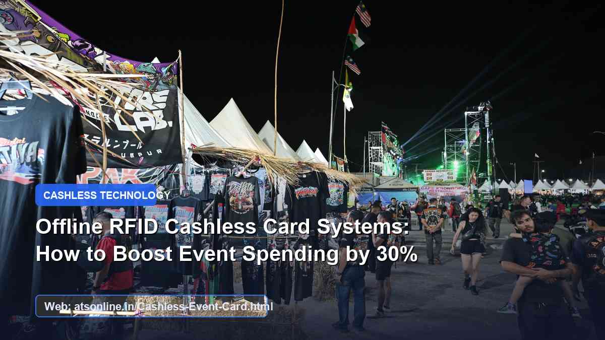 You are currently viewing Offline RFID Cashless Card Systems: How to Boost Event Spending by 30%
