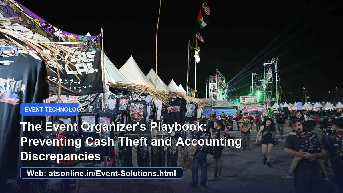 Read more about the article The Event Organizer’s Playbook: Preventing Cash Theft and Accounting Discrepancies